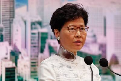 Τραμπ: Κυρώσεις στην ηγέτη του Χονγκ Κονγκ
