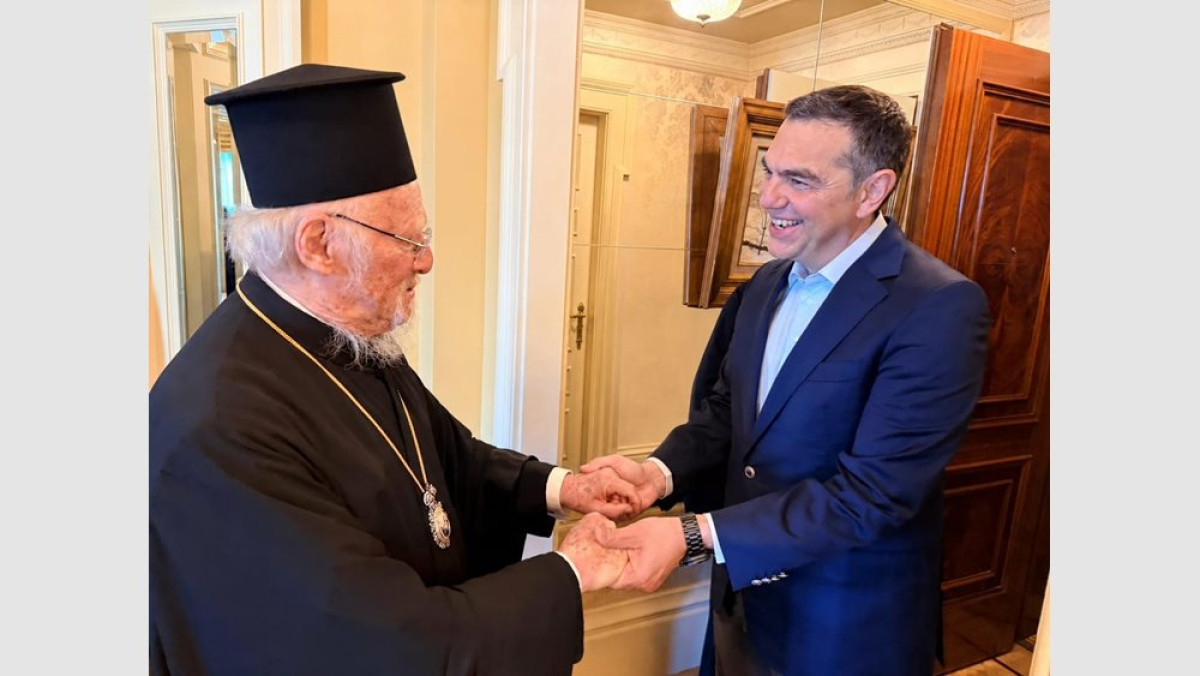 Συνάντηση Τσίπρα – Βαρθολομαίου: Αριστερά και Εκκλησία πορεύονται με κοινές αξίες για την προστασία των αδύναμων