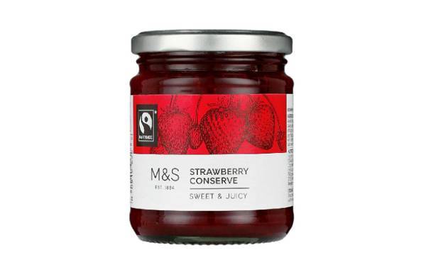 Marks &amp; Spencer: Προληπτική απόσυρση των προϊόντων «Mαρμελάδα Φράουλα 340γρ»