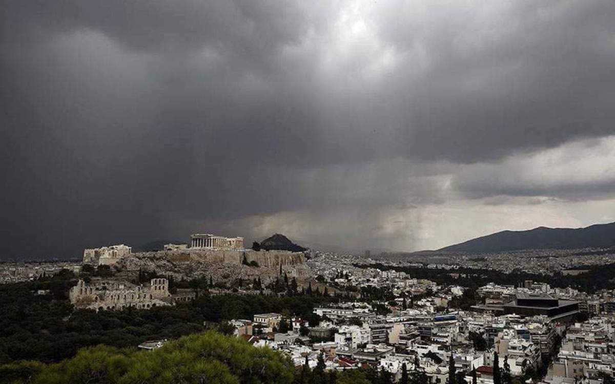 Απότομη επιδείνωση του καιρού από το απόγευμα της Κυριακής
