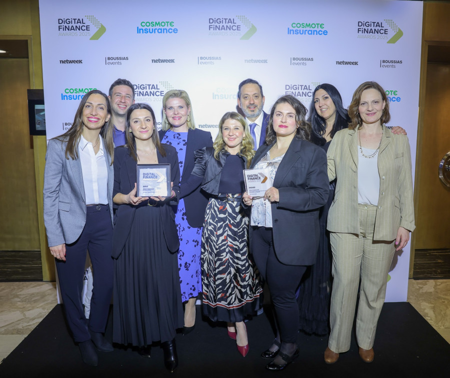 Εθνική Ασφαλιστική: Διπλή διάκριση στα Digital Finance Awards 2025