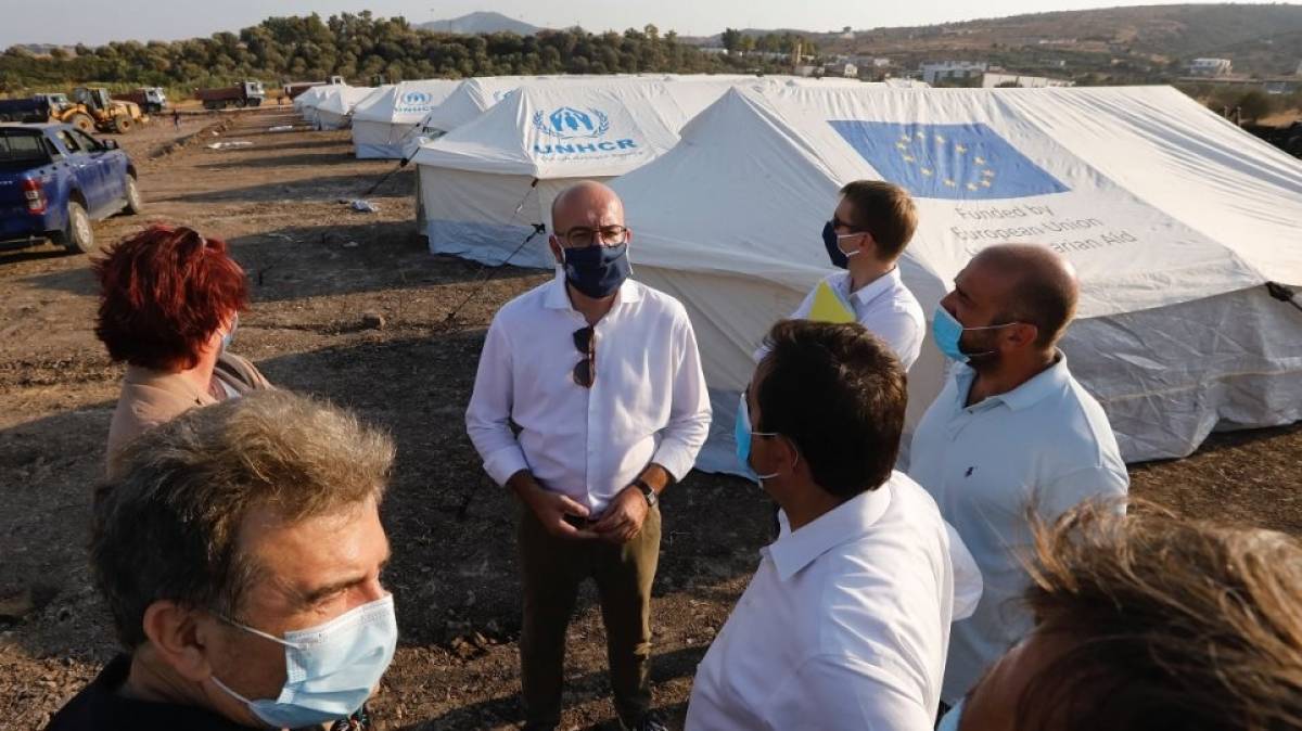 Μισέλ από Λέσβο: Κοινή ευρωπαϊκή πρόκληση το μεταναστευτικό
