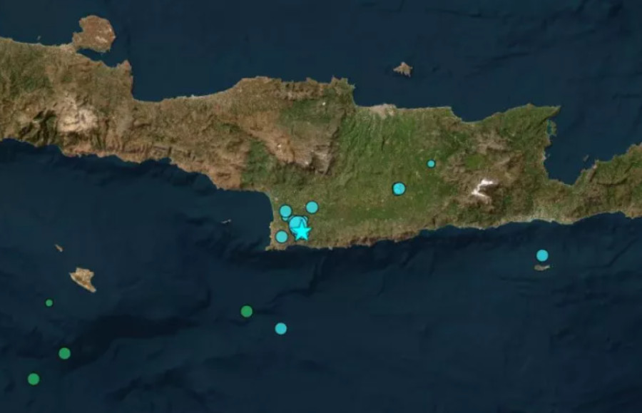 Σεισμός 5,1 Ρίχτερ στην Κρήτη- Αναστατώθηκαν οι κάτοικοι