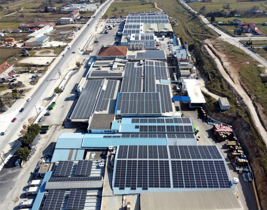 MGD Energy: Εγκατέστησε φωτοβολταϊκό σταθμό στο εργοστάσιο της ΔΩΔΩΝΗ Α.Ε