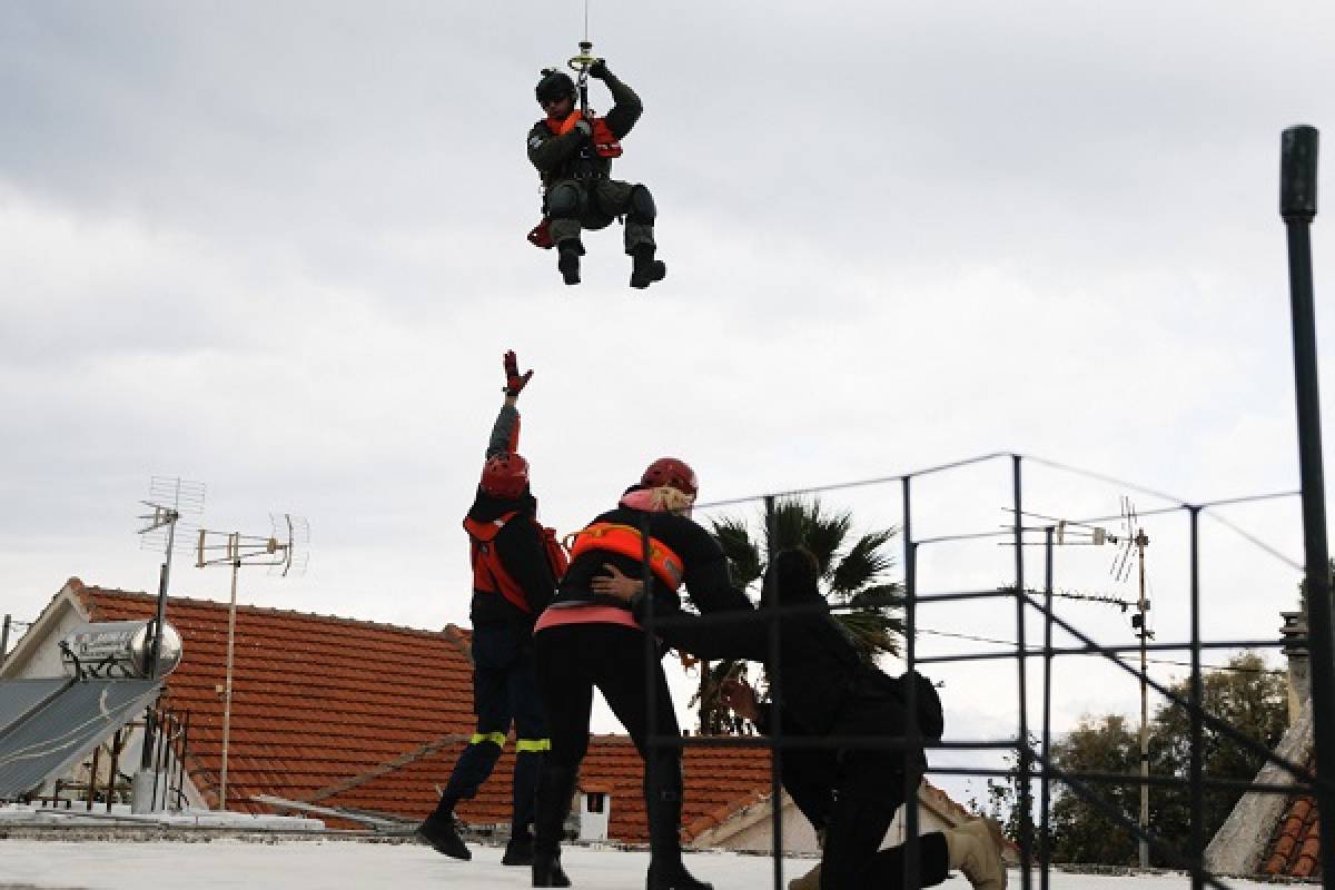«Κιβωτός 2021»: Μεγάλη άσκηση για την αντιμετώπιση των πλημμυρικών φαινομένων