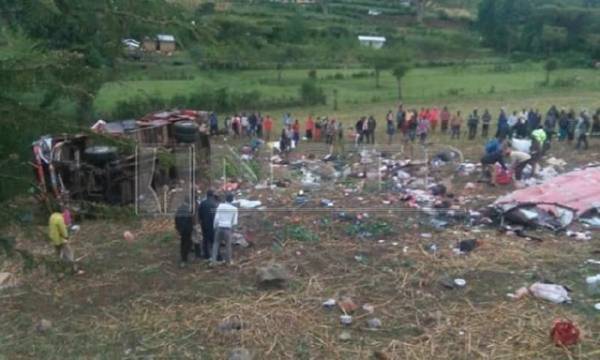 Κένυα: Τουλάχιστον 42 νεκροί σε δυστύχημα με λεωφορείο