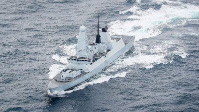 Το βρετανικό HMS Diamond κατέρριψε drone των Χούθι