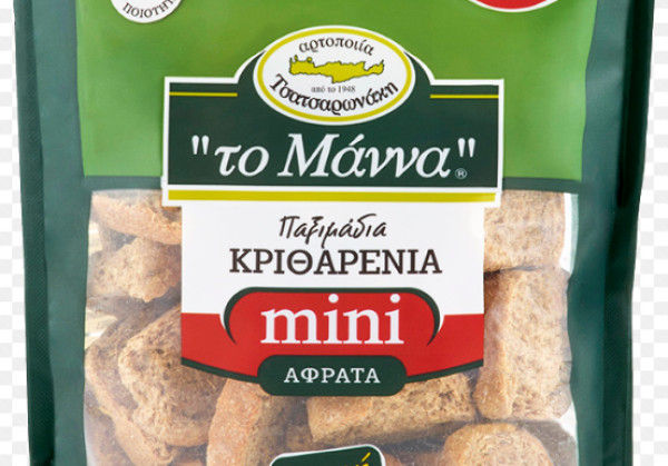 «Μάννα» Τσατσαρωνάκη: Νέα προϊόντα με «σφραγίδα» υγείας