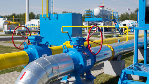 Gazprom: Ελαφρά αυξημένες ροές φυσικού αερίου στην Ευρώπη μέσω Ουκρανίας