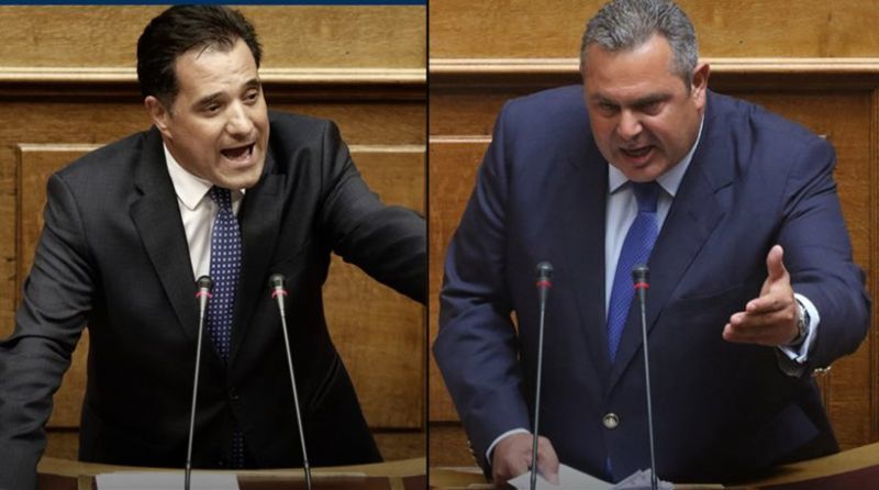 Καυγάς Άδωνι - Καμμένου με φόντο τον Μαρινάκη