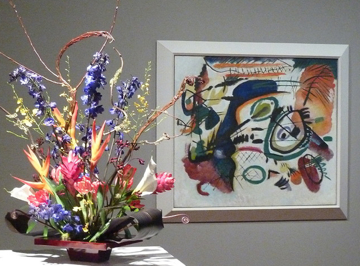 "Art in Bloom" ή αλλιώς πώς να σετάρεις μία ανθοδέσμη με έναν πίνακα...