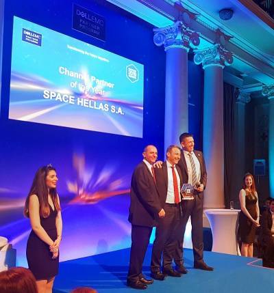 Space Hellas:«Channel Partner of the Year 2018» της Dell EMC