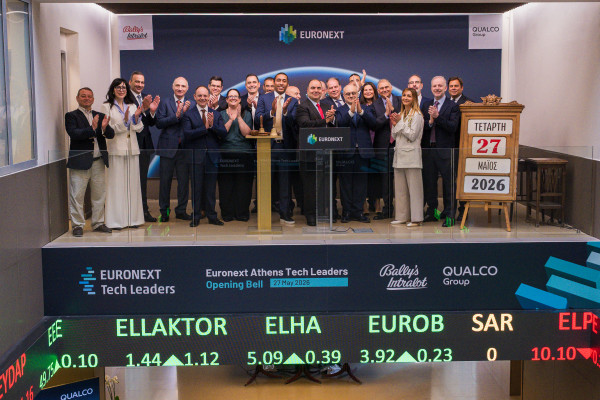 Στο «κλαμπ» των Euronext Tech Leaders οι Bally’s Intralot και Qualco Group