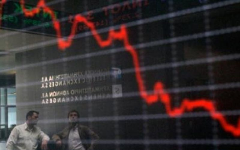 Μεγάλη πτώση στο Χρηματιστήριο