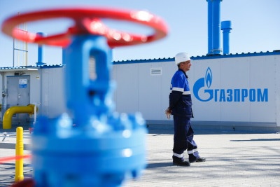 Gazprom: Ελαφρά υψηλότερη η ροή αερίου στην Ευρώπη μέσω Ουκρανίας