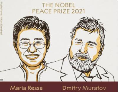 Σε δημοσιογράφους «για την ελευθερία της έκφρασης» το Νόμπελ Ειρήνης