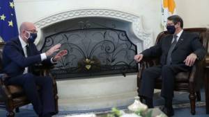 Αναστασιάδης προς Μισέλ: Τουρκική προσπάθεια για δημογραφική αλλοίωση της Κύπρου
