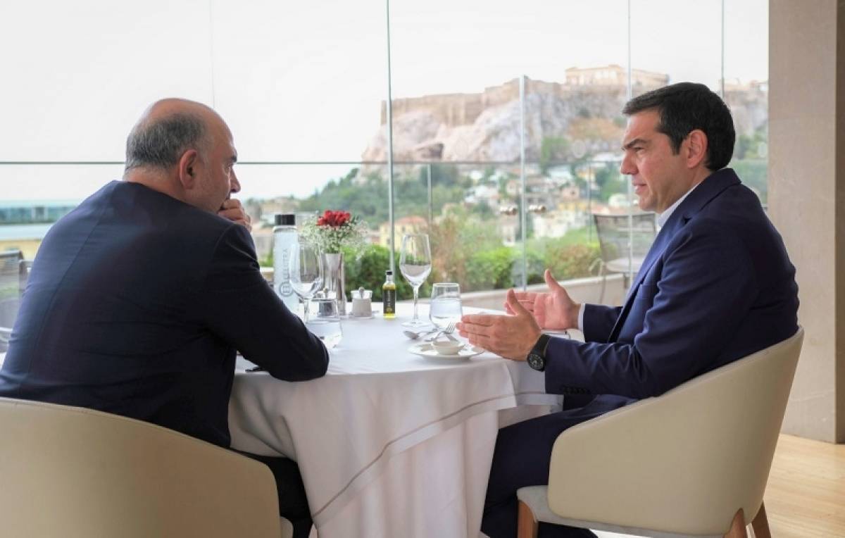 Τσίπρας: Συμφωνήσαμε με Μοσκοβισί να παραμείνουμε σε επικοινωνία