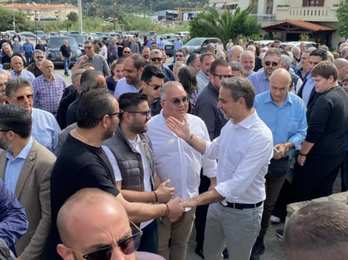 Μητσοτάκης-Ρέθυμνο: Ξεκινάμε από την αρχή για να είμαστε πάλι νικητές