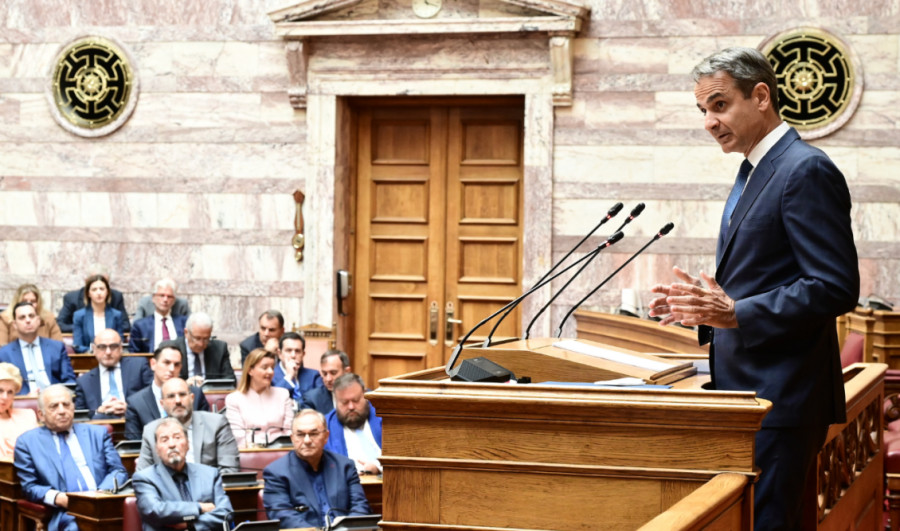 Οι ιδρωμένες φανέλες της ΝΔ και οι δελφίνοι του Μητσοτάκη