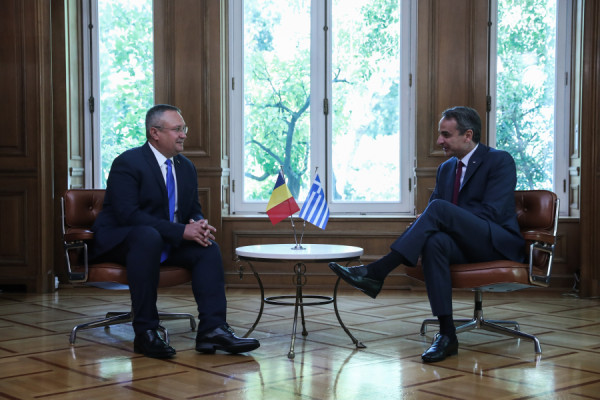 Μητσοτάκης: Εξαιρετικές οι διμερείς σχέσεις με τη Ρουμανία