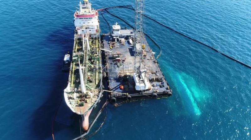 Σαρωνικός:Βελτιωμένη η εικόνα μετά τη βύθιση του "Αγία Ζώνη ΙΙ"