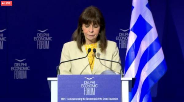 Σακελλαροπούλου:Η Ελλάδα βίωσε δεινές κρίσεις αλλά βγήκε ακόμα πιο δυνατή