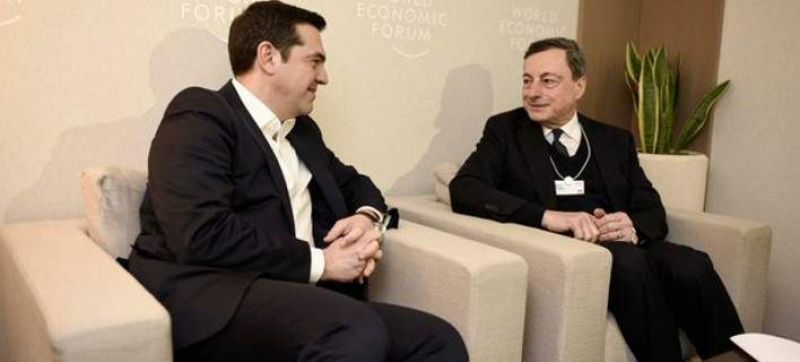 Τσίπρας- Ντράγκι θεωρούν κρίσιμη την επίσπευση της αξιολόγησης