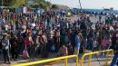 Λέσβος: Μεγάλη πορεία προσφύγων και μεταναστών