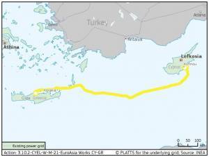 EuroAsia Interconnector: €657 εκατ. από ΕΕ στη διασύνδεση Ελλάδας- Κύπρου