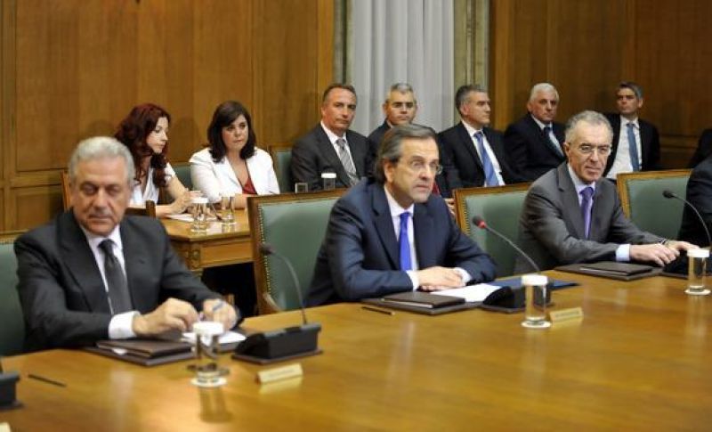 Σαμαράς προς υπουργούς: Έχετε και τριψήφιο ... για να μιλάμε απεριόριστα....