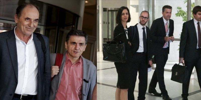 "Συνοψίζουν" τις διαπραγματεύσεις κυβέρνηση και δανειστές