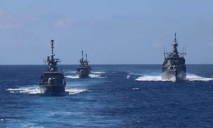 Πολεμικό Ναυτικό: Ολοκλήρωση ασκήσεων σε Αιγαίο, Μυρτώο και Κρητικό πέλαγος