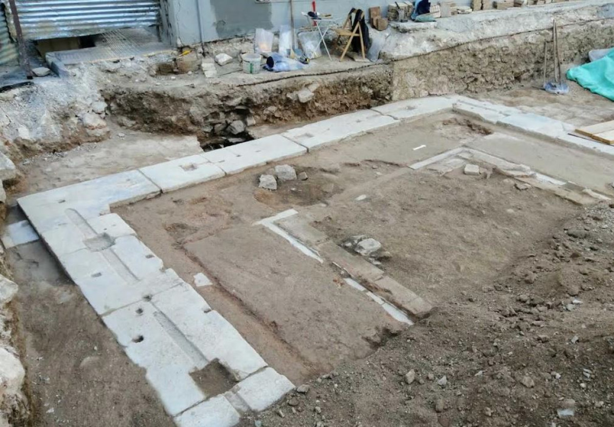 Αρχαιότητες των ύστερων ρωμαϊκών χρόνων αποκαλύφθηκαν στην Πλατεία Θεάτρου