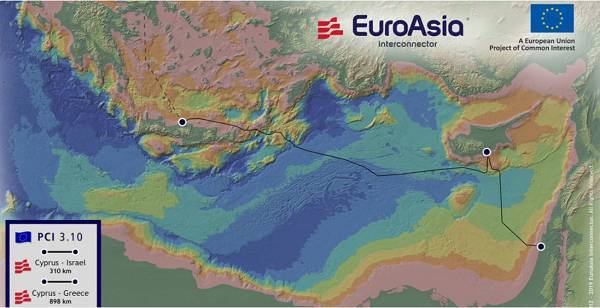 EuroAsia Interconnector: Υπεγράφη το MoU για την ηλεκτρική διασύνδεση Ελλάδας-Κύπρου-Ισραήλ