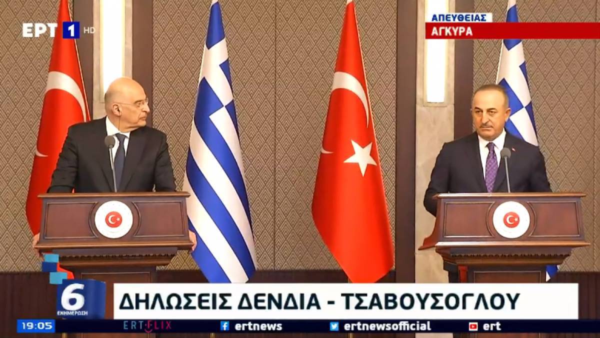 Γερμανικός Τύπος: Χάος στη συνέντευξη Τύπου Δένδια- Τσαβούσογλου