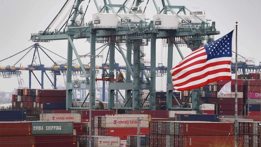 ΗΠΑ: Συρρικνώθηκε κατά 15,6% το εμπορικό έλλειμμα τον Νοέμβριο