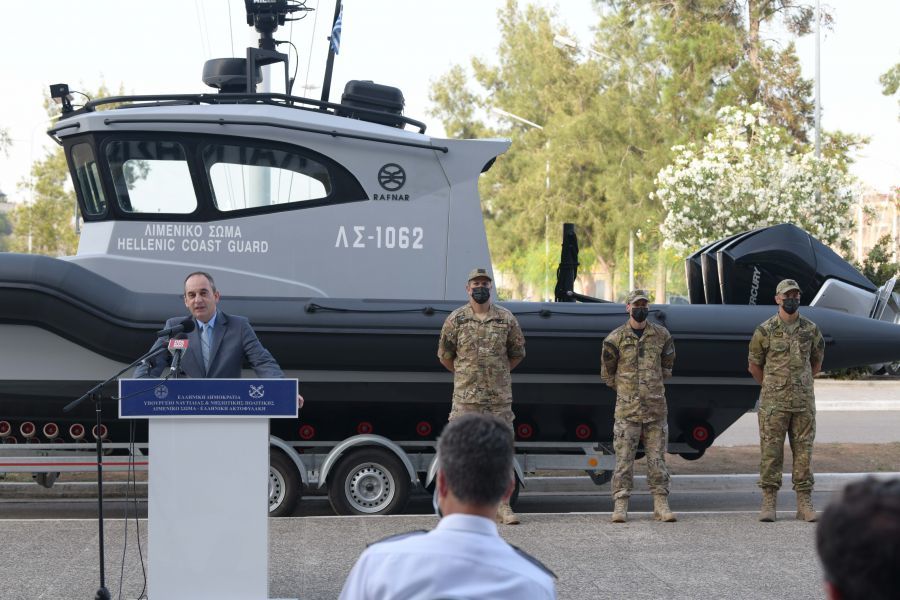 Στο Λιμενικό τέσσερα υπερσύγχρονα ταχύπλοα περιπολικά σκάφη, χορηγία της ΣΥΝ-ΕΝΩΣΙΣ