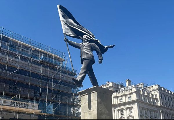 Νέο έργο του Bansky στο Λονδίνο με αιχμηρό μήνυμα κατά του εθνικισμού