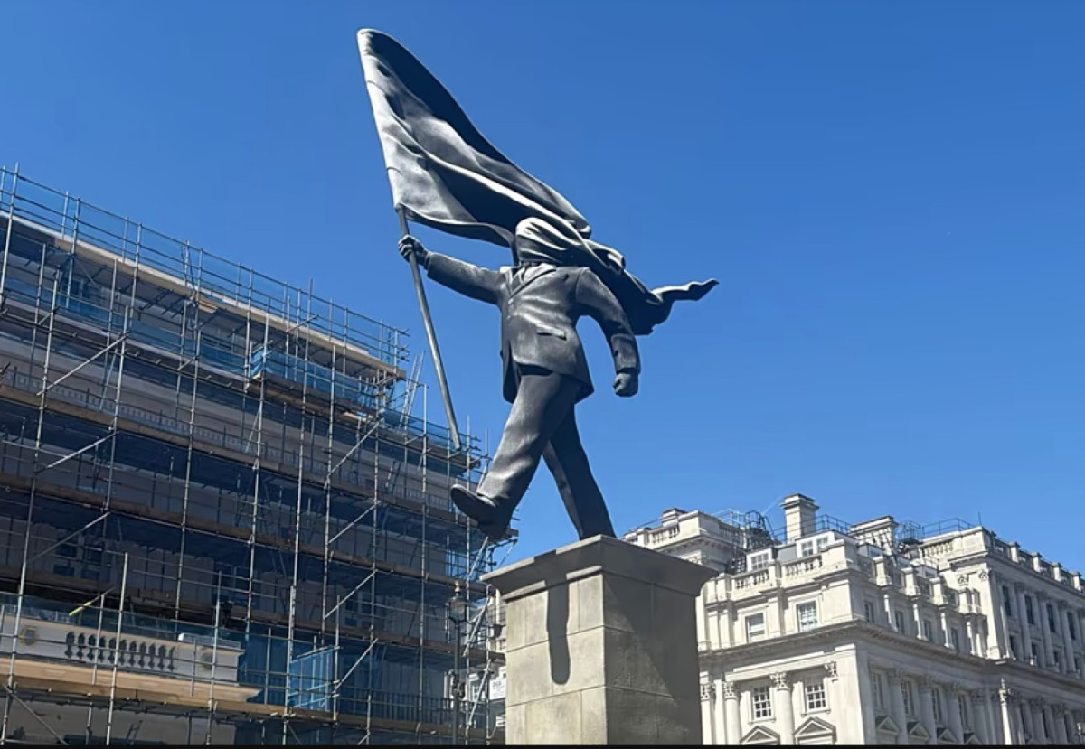 Νέο έργο του Bansky στο Λονδίνο με αιχμηρό μήνυμα κατά του εθνικισμού