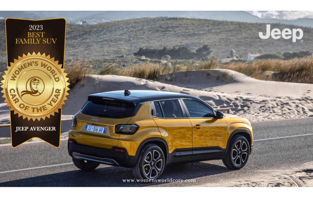 To Jeep® Avenger κατακτά τον τίτλο World’s Best Family SUV 2023 στο θεσμό Women’s World Car of the Year
