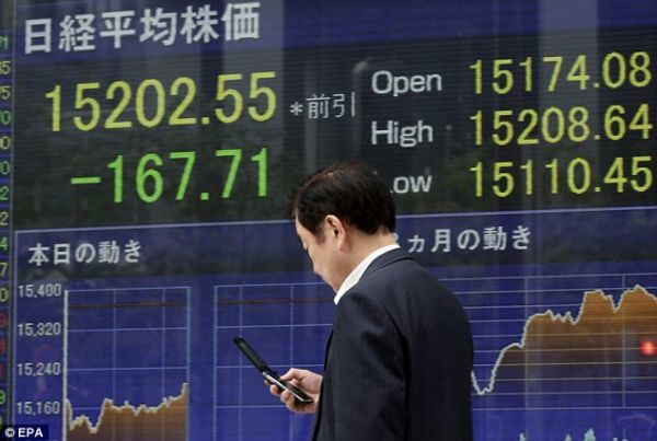 Κραχ 5,4% για το Nikkei στο Τόκιο