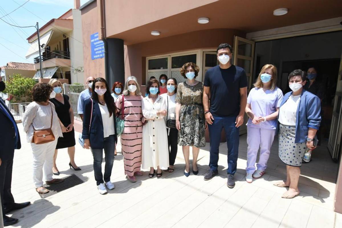Κικίλιας: Εγκαινίασε την Παιδοψυχιατρική Κλινική του Γενικού Νοσοκομείου Παίδων Πατρών