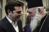 Γεύμα Τσίπρα-Ιερώνυμου στο «Δημήτρειο Κέντρο»