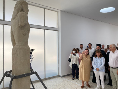 Αρχαιολογικό Μουσείο Θήρας: Εγκαινιάστηκε η περιοδική έκθεση Κόρη της Θήρας