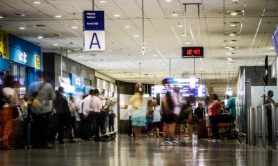 Αεροδρόμια: Αλματώδης αύξηση της επιβατικής κίνησης στο επτάμηνο Ιανουαρίου-Ιουλίου 2021