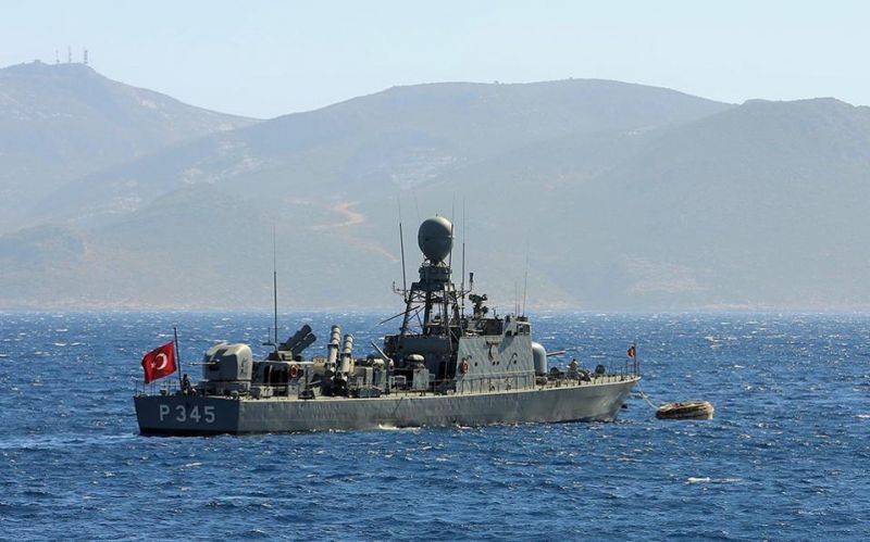Παραβίαση χωρικών υδάτων από τουρκικές πυραυλάκατους στο Αγαθονήσι