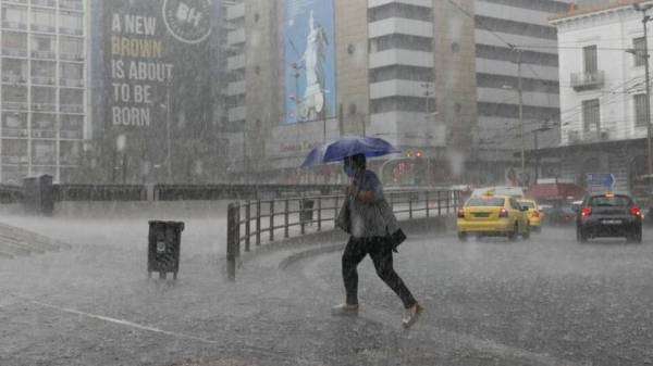Έκτακτο δελτίο ΕΜΥ:Έρχεται ο «Μπάλλος» με καταιγίδες και θυελλώδεις ανέμους