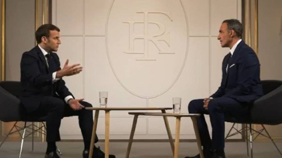 Μακρόν: Θα κάνουμε τα πάντα για να στηρίξουμε την Ελλάδα