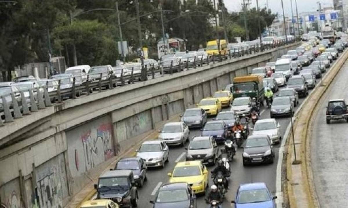 Κυκλοφοριακό κομφούζιο στις λεωφόρους Κηφισού και Κηφισίας